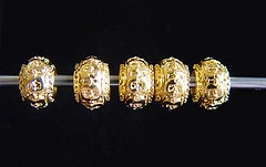 pandora gold bead